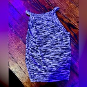 black and white tank